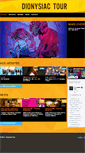 Mobile Screenshot of dionysiac-tour.com